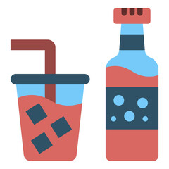 soda flat icon