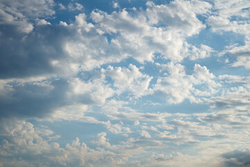Obraz premium blue sky with clouds