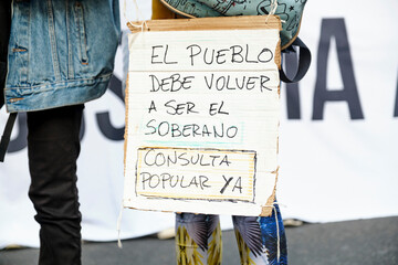 Global Climate Strike in Buenos Aires, Argentina.