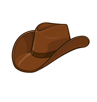 cowboy stetson hat brown