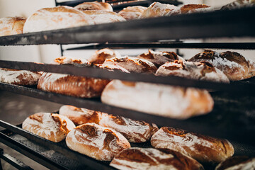 Bread baking industry, tasty pastry