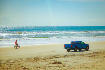 Daytona Beach - Truck In Passing 2