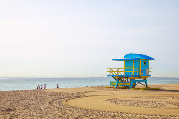 Miami Beach - Blue Lifeguard Tower