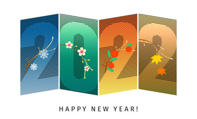 Happy new year 2022 chinese screen
