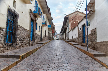 Streets of the imperial city of the Incas