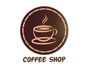 Coffee shop logo. Coffee shop icon.coffee shop vector design.