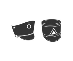 Marching Band Hat SVG, Marching Band Hat Vector, Marching Band Hat Silhouette, Marching Band Hat monogram, Cricut file, Clipart, Cuttable Design,