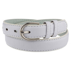 brown leather belt