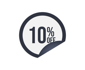 10% discount. template for promotion and offer