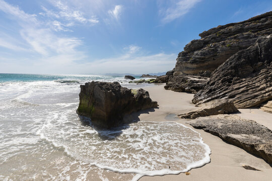 rocky coastline, Walker Bay Nature Reserve, Gansbaai, South Africa