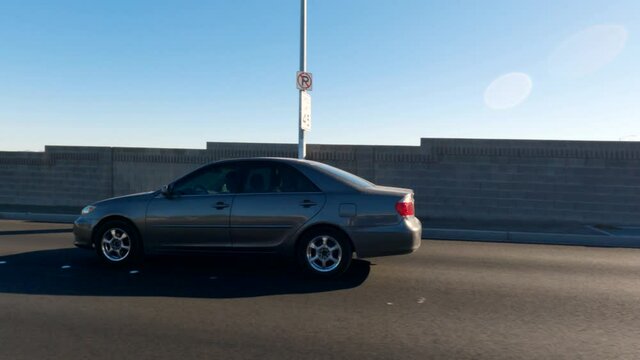 Driving Past Red Light Intersection