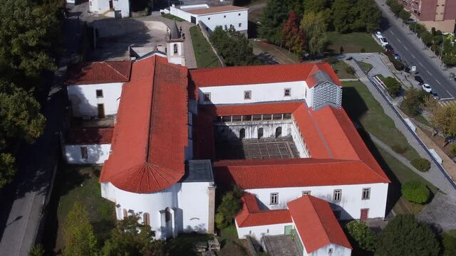 Bragan&ccedil;a, Convento de S&atilde;o Francisco, vista a&eacute;rea