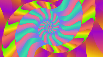 Background design made of colorful spirals.Web site design,desktop wallpaper. Vector art. illustrator eps 8