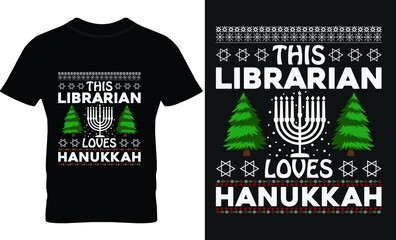 Funny Hanukkah Gifts/  Crismistmas t-shirt design