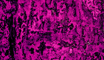 Dark wall surface with purple paint