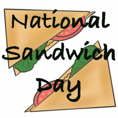 national sandwich day,sandwich,breakfast,bread,sandwich,butter,cheese,tomatoes,meat,sausage,brisket,pork,sauce,cheese sauce,delicious and healthy snack,fast food,takeaway food,school food,work food, s