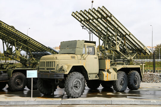 BM-13NMM Katyusha mounted on ZiL 131