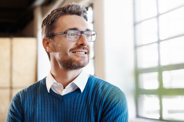 His thoughts are coming together