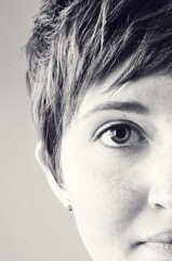 Fototapeta premium close up portrait of a person