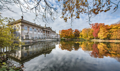 Obraz premium lazienki park