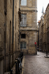 Walking in the streets of Bordeaux, France