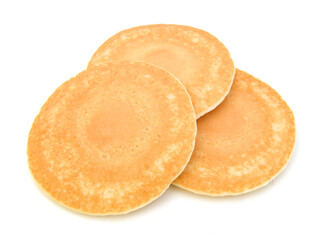 Pancake isolated on white background