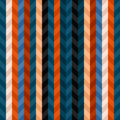 Chevrons in a horizontal row. Vector of abstract triangles, or wallpaper crumpled into an accordion.