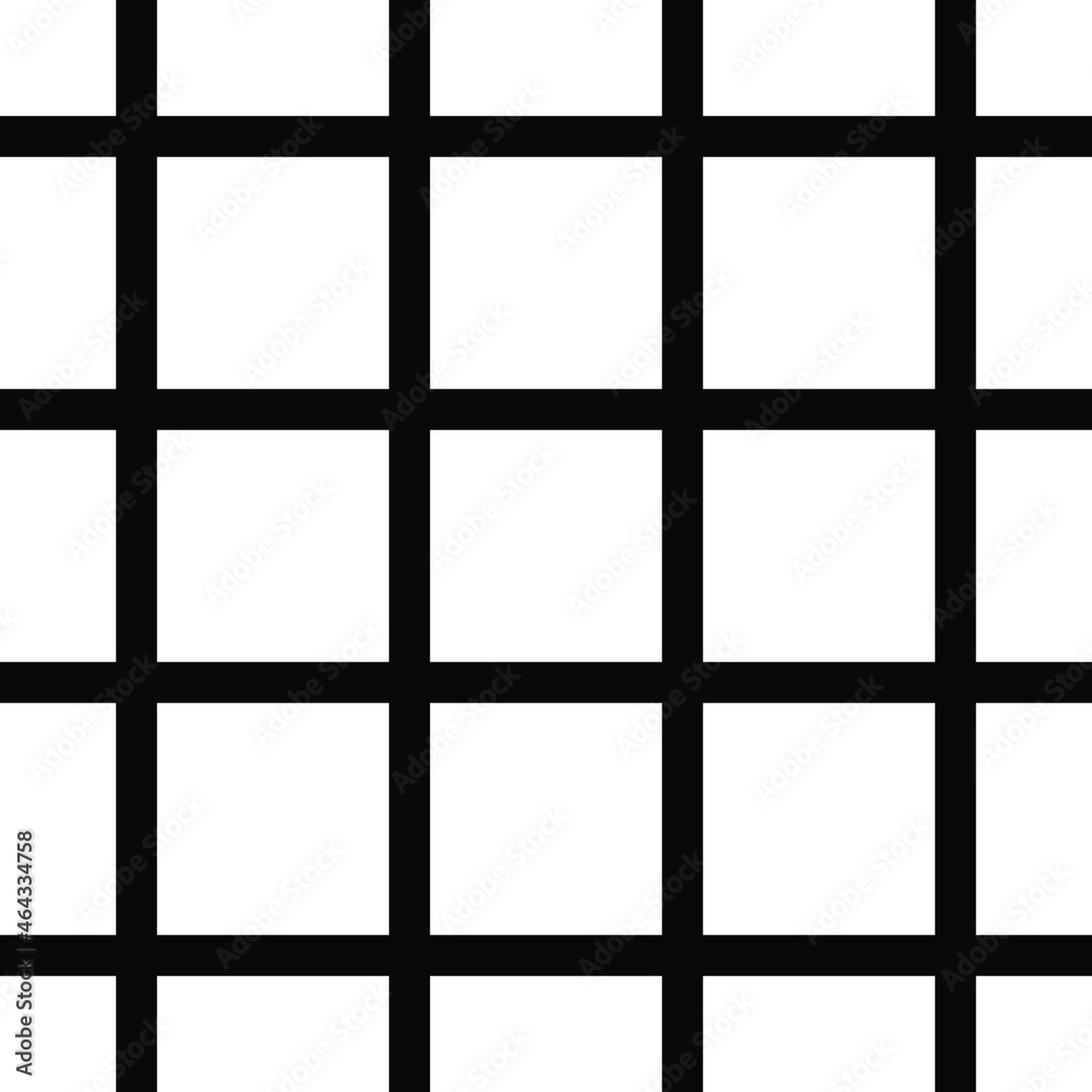 Poster primitive black mesh. vector pattern with white background.