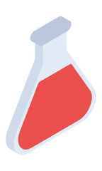 chemical flask icon
