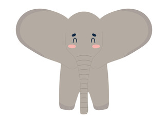 cute elephant icon