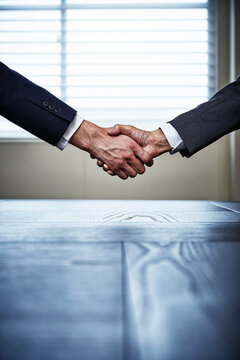 握手するビジネスマンの手