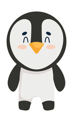 Obraz premium cute penguin icon