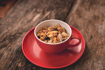 cup of cereal
