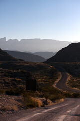 Road through Mountains