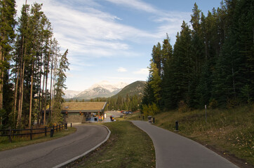 Fototapeta premium The Cave & Basin at Banff National Park