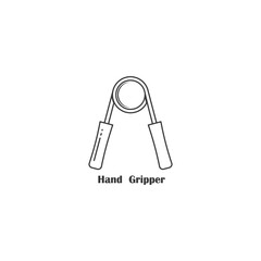 Hand Gripper icon.