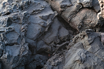 volcanic rock characteristic of the island of stromboli, Aeolian Islands