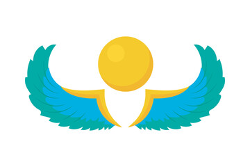 horus wings icon