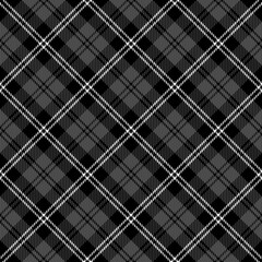 Diagonal tartan Halloween plaid
