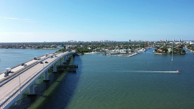 Marco Island Traffic Over Bridge Marco Island Florida