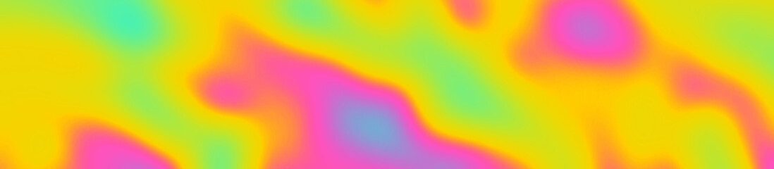 abstract blur green, yellow and pink colors background for design