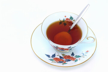 温かい生姜紅茶