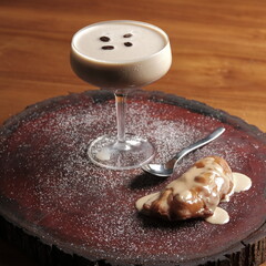 chocolate cake on a plate