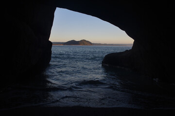 種子島・千座の岩屋から見た海