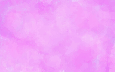 pink background with watercolor. Violet gradient water color stained paper texture background. Soft smeared gentle light purple abstract watercolor illustration for aquarelle card design template