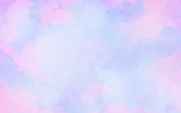 Pastel Background Sky Texture In Soft Watercolor Gray Pink Stock