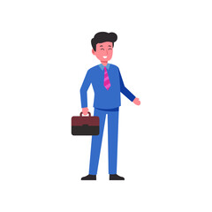 business working character style vector illustration design