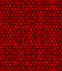 red repetitive background. abstract geometric shapes. vector seamless pattern. fabric swatch. wrapping paper. modern stylish texture. tileable design template for textile, home decor, apparel