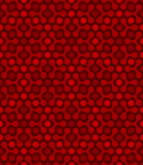 red repetitive background. abstract geometric shapes. vector seamless pattern. fabric swatch. wrapping paper. modern stylish texture. tileable design template for textile, home decor, apparel