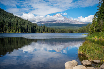 Trillium Lake with Mount Hood
